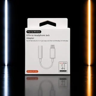 مبدل لایتنینگ به جک 3.5 میلیمتری هدفون مدل JH-002